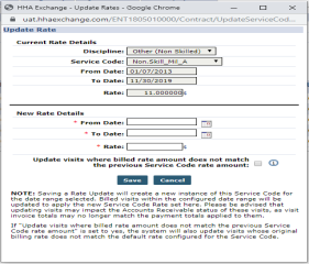 Override Patient Rate for Mileage