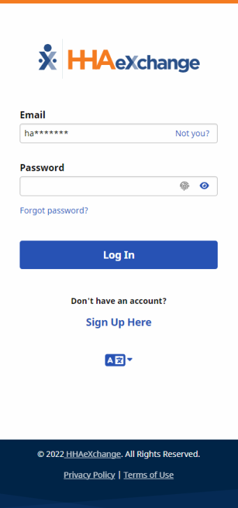 Login Page