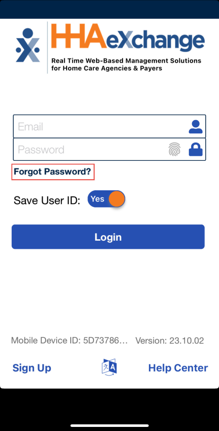 Forgot Password